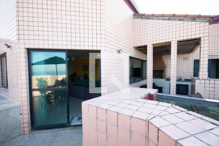 Varanda de apartamento para alugar com 4 quartos, 350m² em Vila Caiçara, Praia Grande