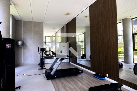 Área comum - Academia de apartamento à venda com 3 quartos, 92m² em Santa Efigênia, Belo Horizonte