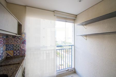 Varanda da Sala de apartamento à venda com 2 quartos, 67m² em Vila América, Santo André