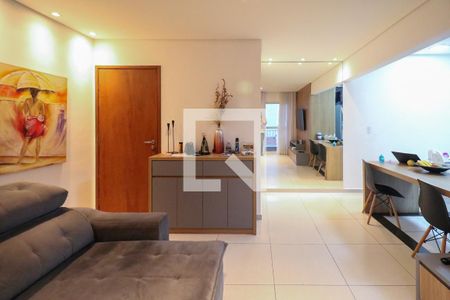 Sala de apartamento à venda com 2 quartos, 74m² em Barcelona, São Caetano do Sul