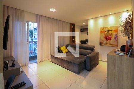 Sala de apartamento à venda com 2 quartos, 74m² em Barcelona, São Caetano do Sul