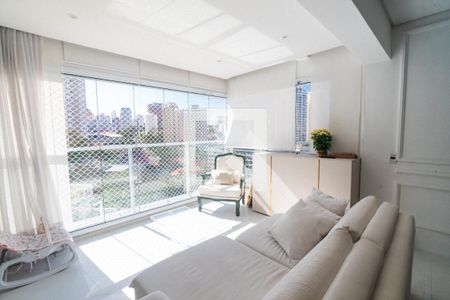 Sala de apartamento à venda com 2 quartos, 68m² em Jardim Prudência, São Paulo