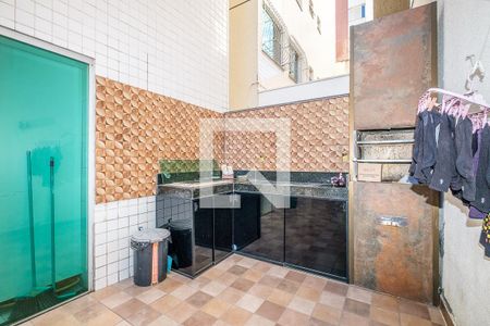 Área de Serviço de apartamento à venda com 3 quartos, 178m² em Santa Ines, Belo Horizonte