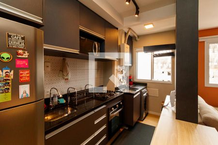 Cozinha de apartamento à venda com 2 quartos, 43m² em Vila Gustavo, São Paulo
