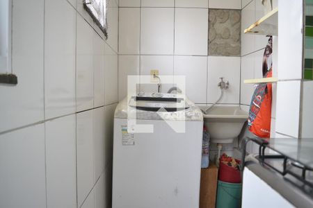 Área de Serviço de apartamento à venda com 2 quartos, 56m² em Parque Erasmo Assunção, Santo André