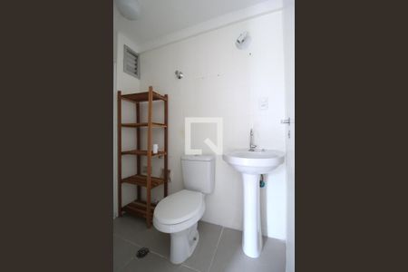 Banheiro da Suíte de apartamento à venda com 1 quarto, 37m² em Itaim Bibi, São Paulo