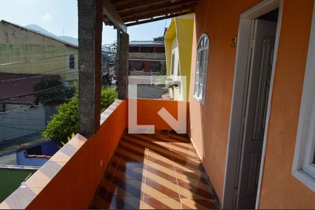 Varanda da Suíte 1 de casa de condomínio à venda com 3 quartos, 223m² em Jacarepaguá, Rio de Janeiro
