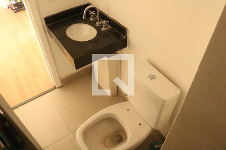 Banheiro de kitnet/studio à venda com 1 quarto, 79m² em Perdizes, São Paulo