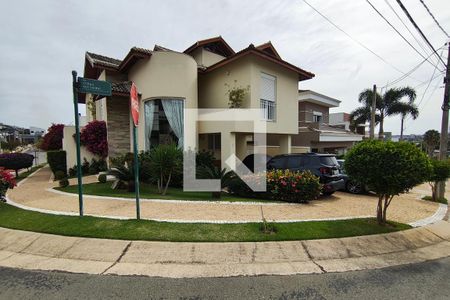 Fachada de casa de condomínio à venda com 4 quartos, 384m² em Swiss Park, Campinas