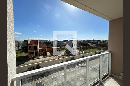 Varanda da Sala de apartamento para alugar com 2 quartos, 52m² em Marechal Hermes, Rio de Janeiro