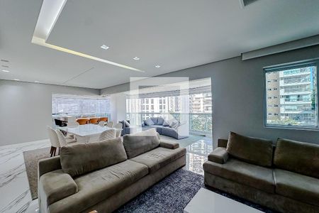 Sala de apartamento para alugar com 3 quartos, 190m² em Água Rasa, São Paulo