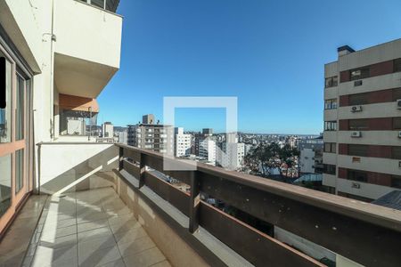 Varanda da Sala de apartamento à venda com 2 quartos, 155m² em Bela Vista, Porto Alegre