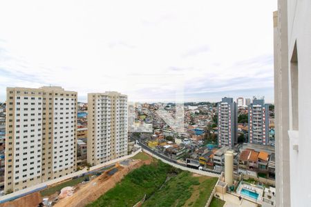 Vista da Sala/Cozinha de apartamento para alugar com 2 quartos, 32m² em Vila Carmosina, São Paulo