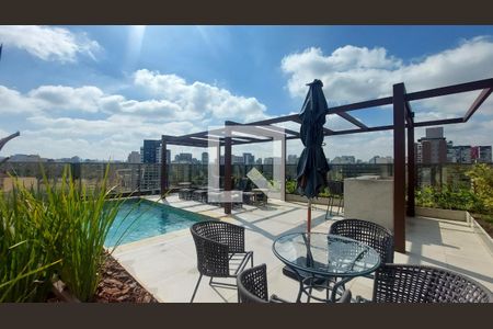 Área comum - Piscina de kitnet/studio à venda com 1 quarto, 26m² em Vila Olímpia, São Paulo