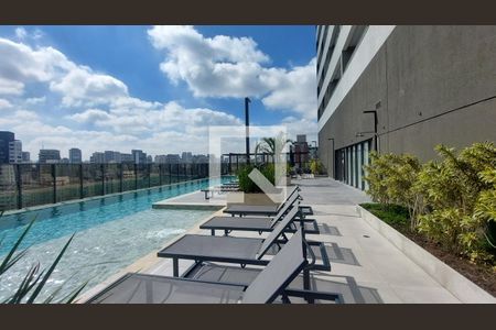 Área comum - Piscina de kitnet/studio à venda com 1 quarto, 26m² em Vila Olímpia, São Paulo