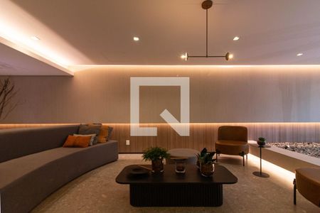 Hall social de kitnet/studio à venda com 1 quarto, 26m² em Vila Olímpia, São Paulo