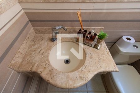 Lavabo de casa de condomínio à venda com 4 quartos, 275m² em Parque Imperador, Campinas