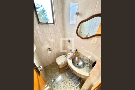 Lavabo Sala de apartamento à venda com 4 quartos, 250m² em Liberdade, Belo Horizonte