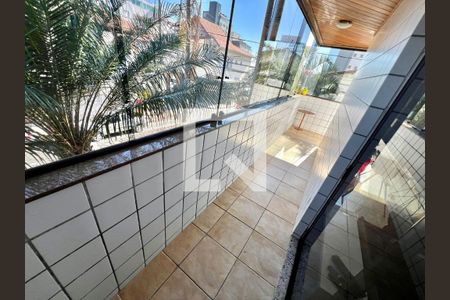 Varanda da Sala de apartamento à venda com 4 quartos, 250m² em Liberdade, Belo Horizonte