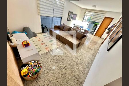 Sala de apartamento à venda com 4 quartos, 250m² em Liberdade, Belo Horizonte