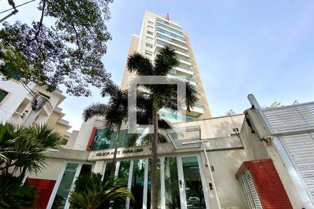 Fachada de apartamento à venda com 1 quarto, 40m² em Pinheiros, São Paulo