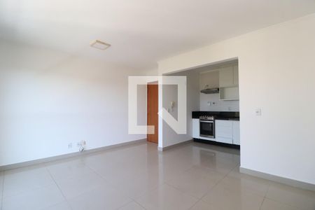Sala de apartamento para alugar com 2 quartos, 53m² em Jardim Inconfidência, Uberlândia