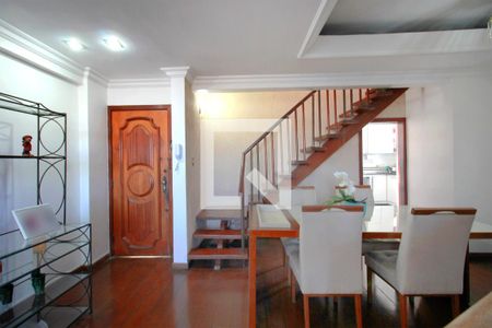 Sala de Jantar de apartamento à venda com 4 quartos, 170m² em Coração Eucarístico, Belo Horizonte