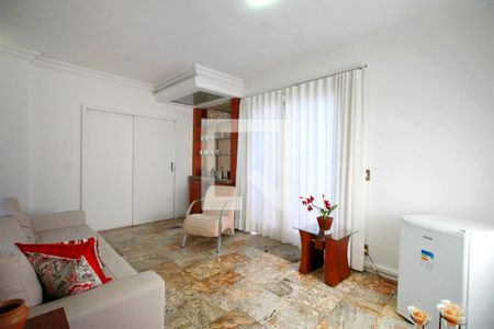 Sala de Estar de apartamento à venda com 4 quartos, 170m² em Coração Eucarístico, Belo Horizonte