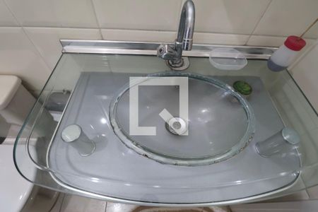 Banheiro Social de apartamento para alugar com 3 quartos, 150m² em Enseada, Guarujá
