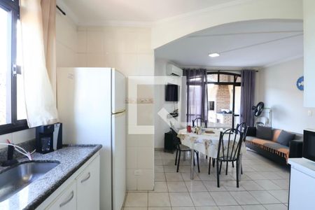 Cozinha de apartamento para alugar com 3 quartos, 150m² em Enseada, Guarujá