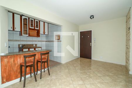 Sala de apartamento à venda com 1 quarto, 44m² em Rio Branco, Porto Alegre
