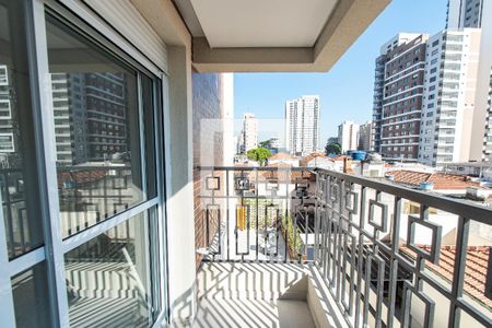 Varanda de kitnet/studio à venda com 1 quarto, 29m² em Vila Dom Pedro I, São Paulo