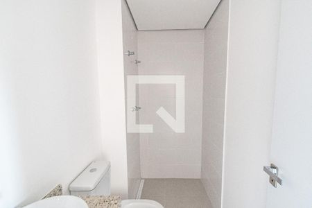Banheiro de kitnet/studio à venda com 1 quarto, 29m² em Vila Dom Pedro I, São Paulo