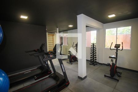 Área comum - Academia de apartamento para alugar com 2 quartos, 56m² em Aparecidinha, Sorocaba