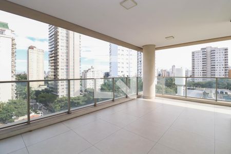 Varanda da Sala de apartamento à venda com 4 quartos, 294m² em Vila Mariana, São Paulo
