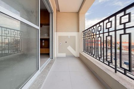 Varanda de kitnet/studio para alugar com 1 quarto, 29m² em Vila Dom Pedro I, São Paulo