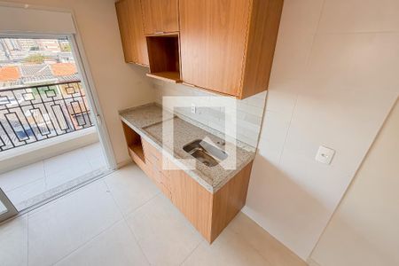 Sala/cozinha de kitnet/studio para alugar com 1 quarto, 30m² em Vila Dom Pedro I, São Paulo