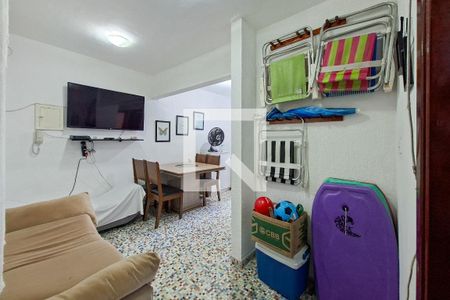 Sala/Cozinha de apartamento para alugar com 2 quartos, 50m² em Canto do Forte, Praia Grande