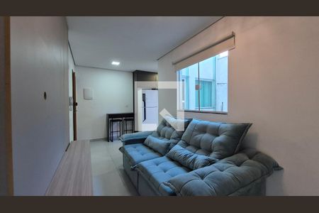 Sala de apartamento para alugar com 2 quartos, 48m² em Vila Helena, Santo André