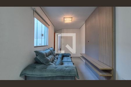 Sala de apartamento para alugar com 2 quartos, 48m² em Vila Helena, Santo André