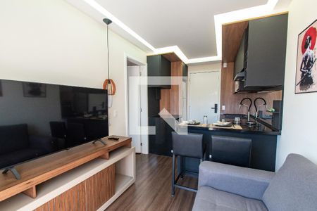 Sala de apartamento para alugar com 1 quarto, 30m² em Jardim da Gloria, São Paulo