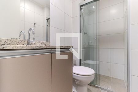 Banheiro de kitnet/studio à venda com 1 quarto, 28m² em Centro Histórico de São Paulo, São Paulo