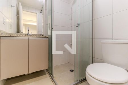 Banheiro de kitnet/studio à venda com 1 quarto, 41m² em Centro Histórico de São Paulo, São Paulo