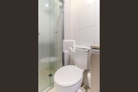 Banheiro de kitnet/studio à venda com 1 quarto, 29m² em Centro Histórico de São Paulo, São Paulo