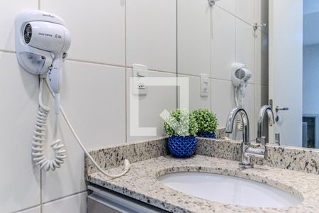 Banheiro de kitnet/studio à venda com 1 quarto, 36m² em Centro Histórico de São Paulo, São Paulo