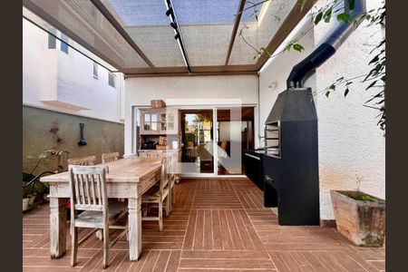 Varanda gourmet de casa à venda com 3 quartos, 278m² em Loteamento Caminhos de San Conrado (sousas), Campinas