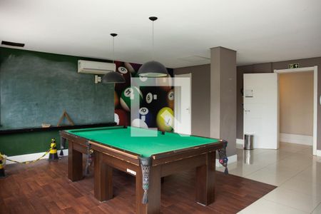 Área comum - Sala de jogos de apartamento à venda com 2 quartos, 62m² em São Sebastião, Porto Alegre
