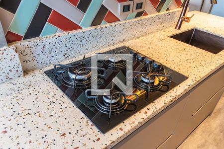 Cozinha de apartamento para alugar com 1 quarto, 64m² em Empresarial 18 do Forte, Barueri