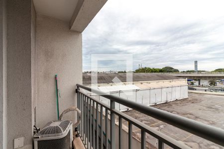 Varanda do Studio de apartamento para alugar com 1 quarto, 21m² em Santana, São Paulo