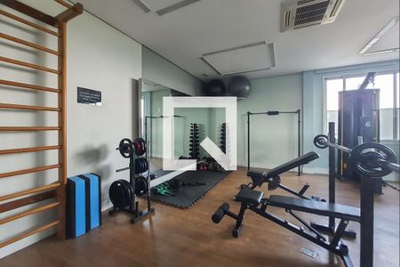 Área comum - Academia de apartamento à venda com 1 quarto, 21m² em Santana, São Paulo